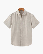 Cape Town - Camisa em Linho (Manga Curta)
