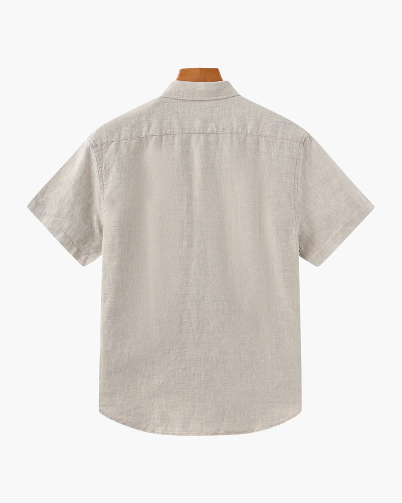 Cape Town - Camisa em Linho (Manga Curta)