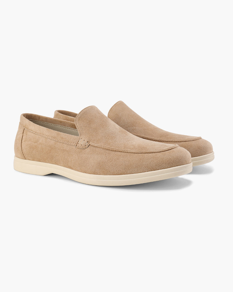 Old Money Suede Loafers — Elegância Sem Esforço