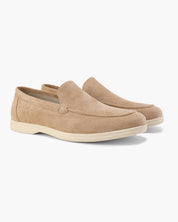 Old Money Suede Loafers — Elegância Sem Esforço