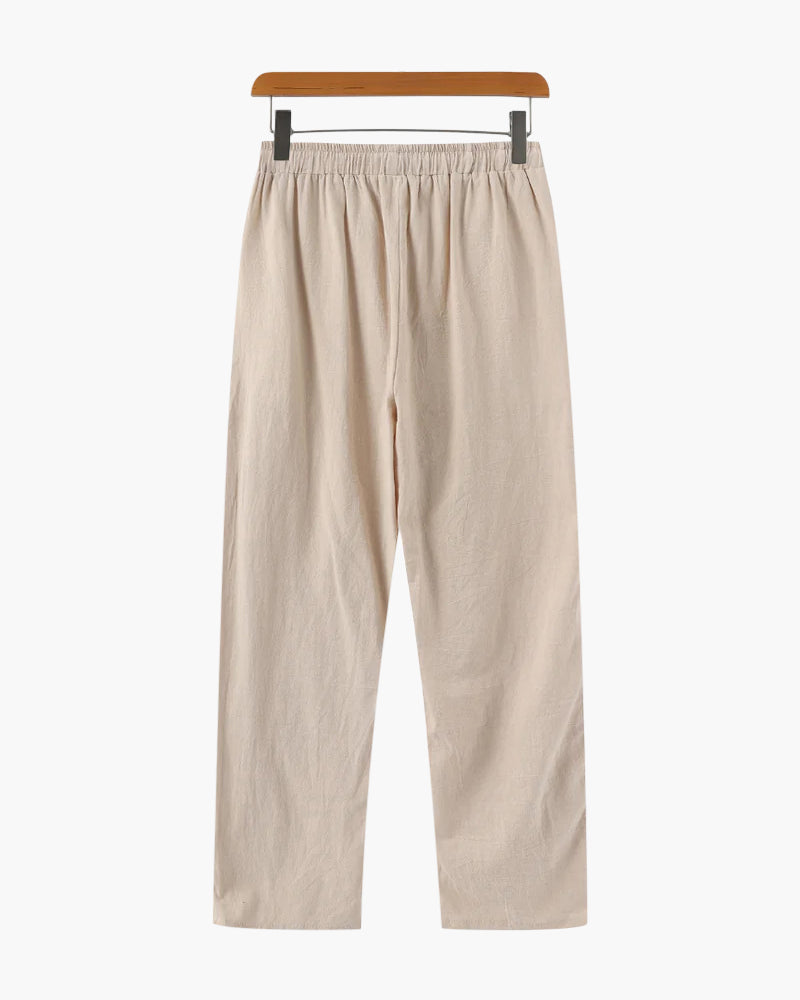 Zanzibar - Calça Pantalona em Linho