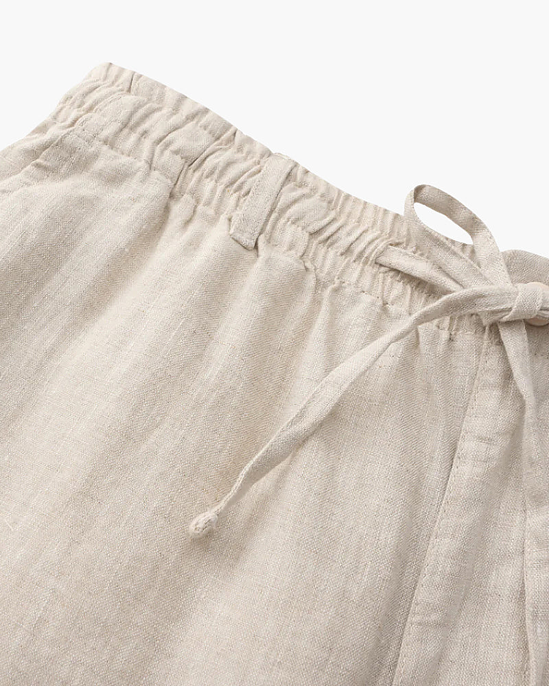 Casablanca - Shorts Premium em Linho