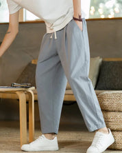 Cancún - Calça Pantalona em Algodão