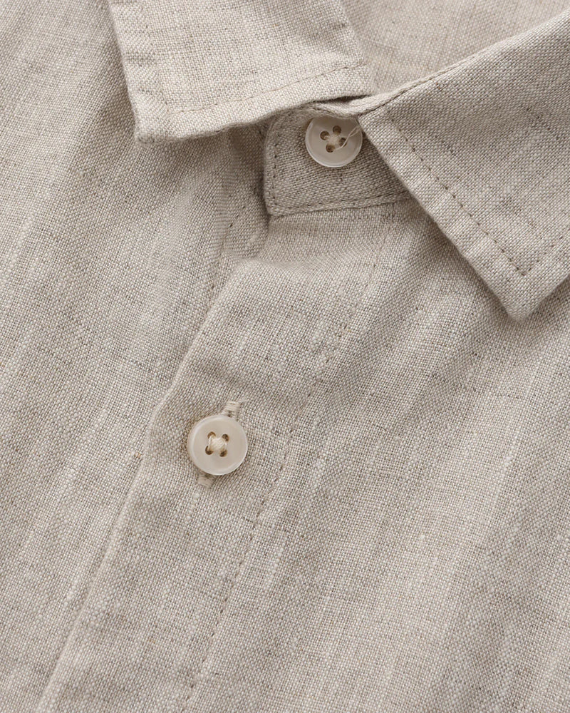 Cape Town - Camisa em Linho (Manga Curta)