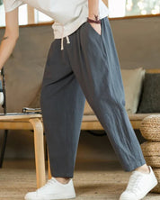 Cancún - Calça Pantalona em Algodão