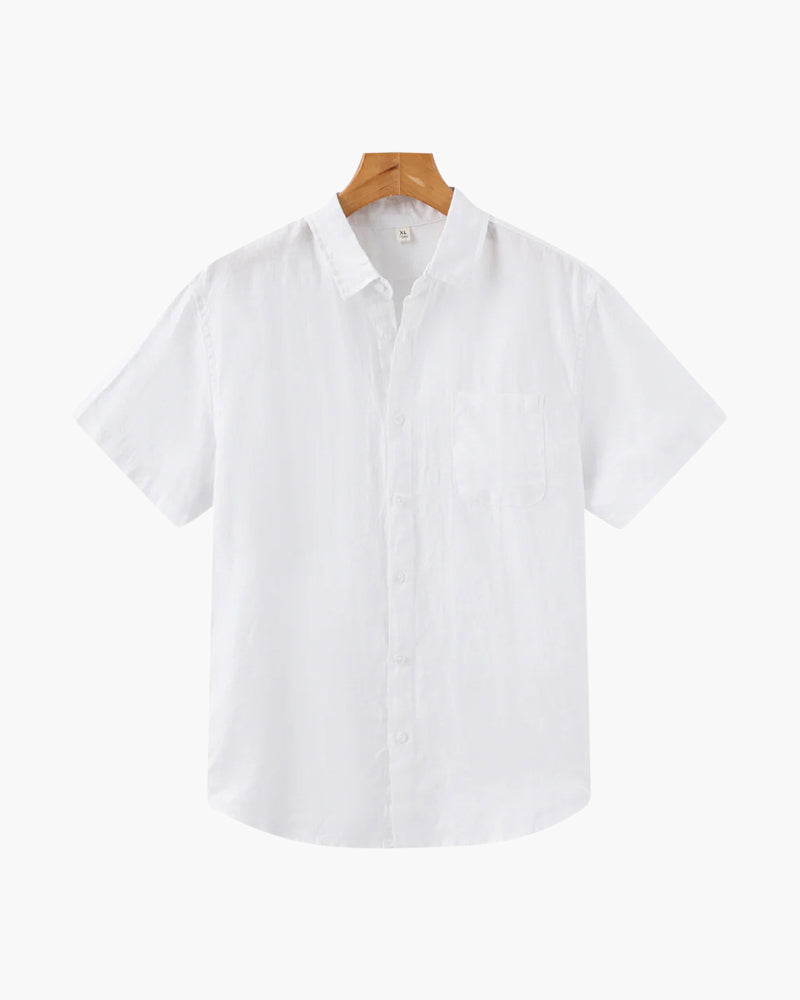 Cape Town - Camisa em Linho (Manga Curta)