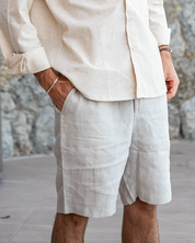Casablanca - Shorts Premium em Linho