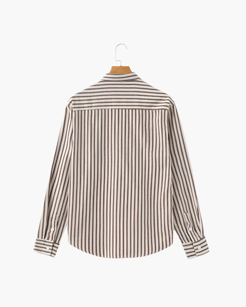 Camisa Masculina Listrada