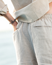 Casablanca - Shorts Premium em Linho