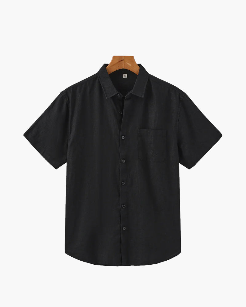 Cape Town - Camisa em Linho (Manga Curta)