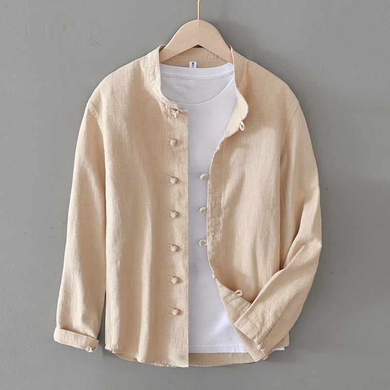 Camisa Vintage de Linho Toshiro