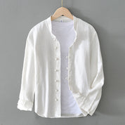 Camisa Vintage de Linho Toshiro