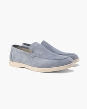 Old Money Suede Loafers — Elegância Sem Esforço