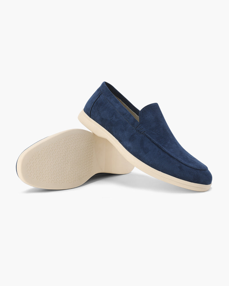 Old Money Suede Loafers — Elegância Sem Esforço