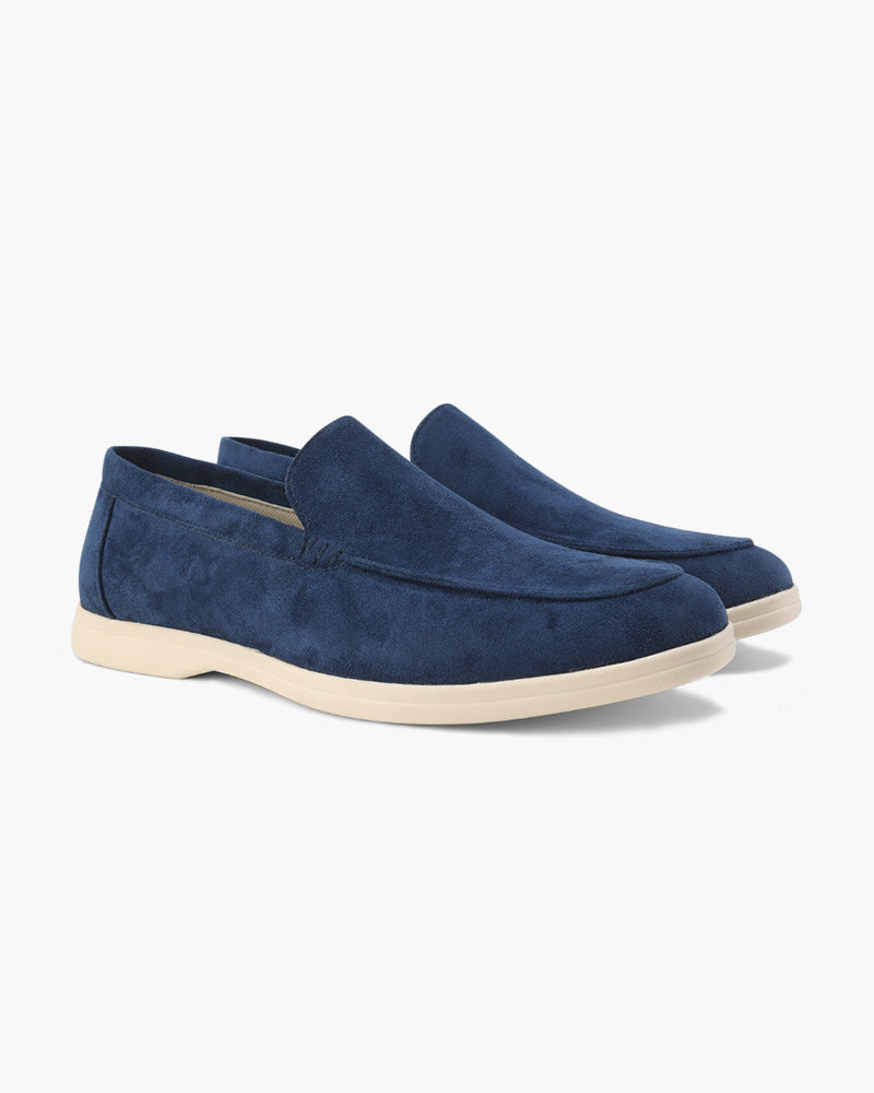 Old Money Suede Loafers — Elegância Sem Esforço