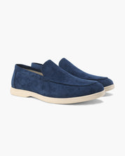 Old Money Suede Loafers — Elegância Sem Esforço