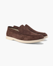 Old Money Suede Loafers — Elegância Sem Esforço