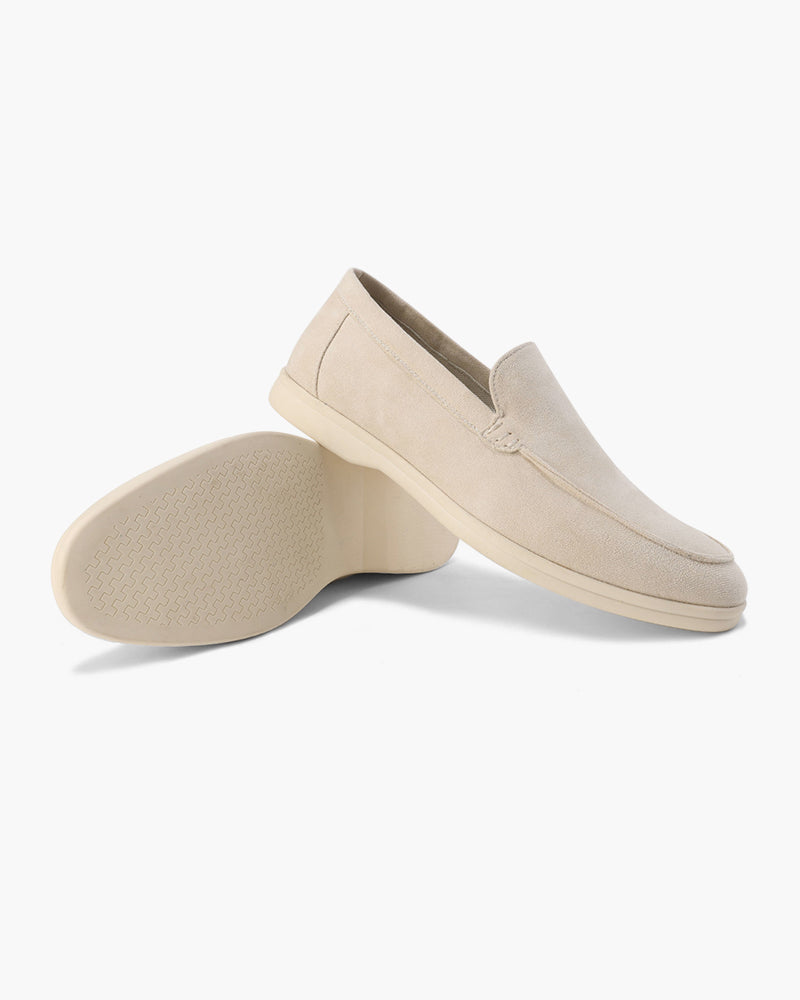 Old Money Suede Loafers — Elegância Sem Esforço