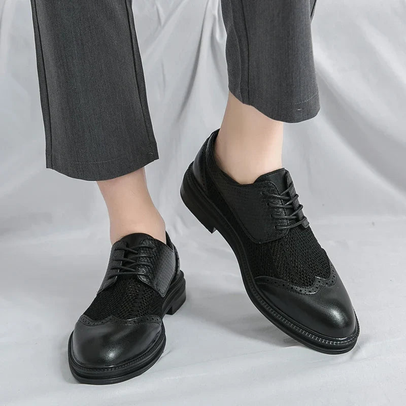 Sapato Social Belmont Mesh Oxfords