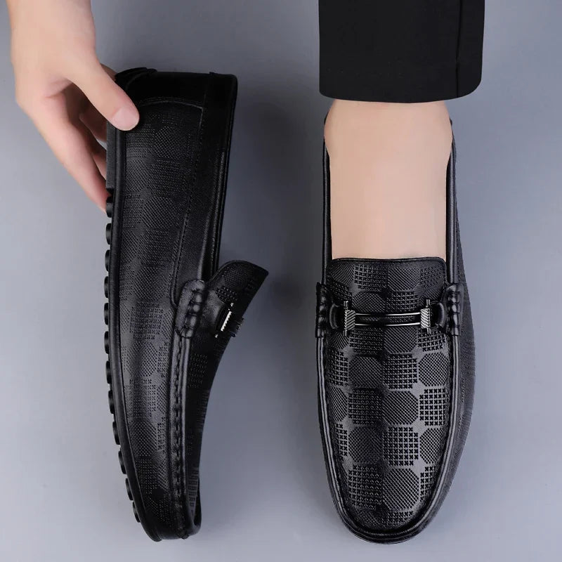 Mocassim Giorgio Italiano em Couro Legítimo