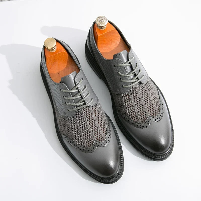 Sapato Social Belmont Mesh Oxfords
