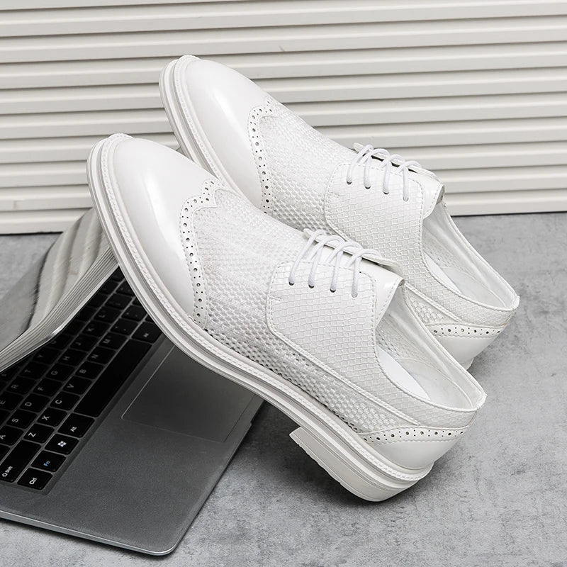 Sapato Social Belmont Mesh Oxfords
