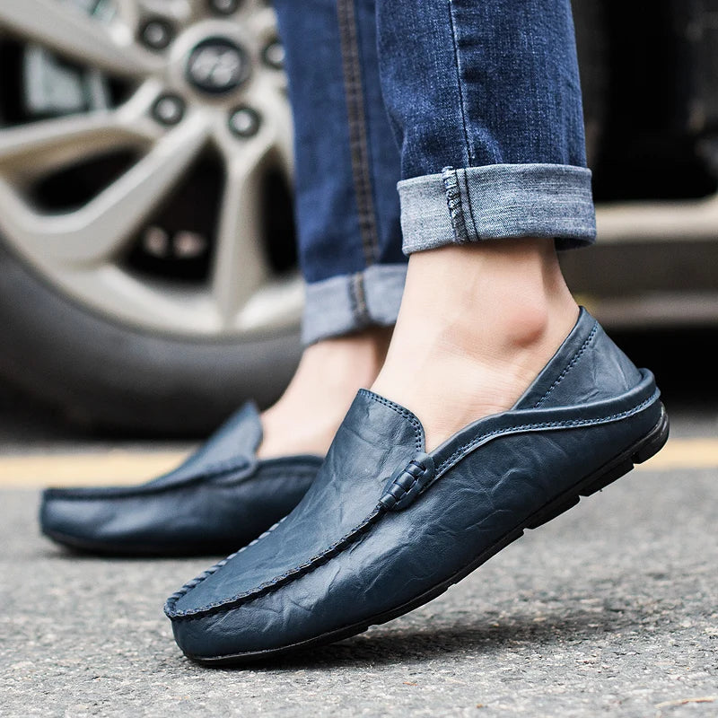 Mocassim Aurelio V2 Italiano em Couro 100% Legítimo