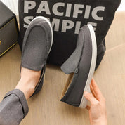 Old Money Suede Loafers — Elegância Sem Esforço