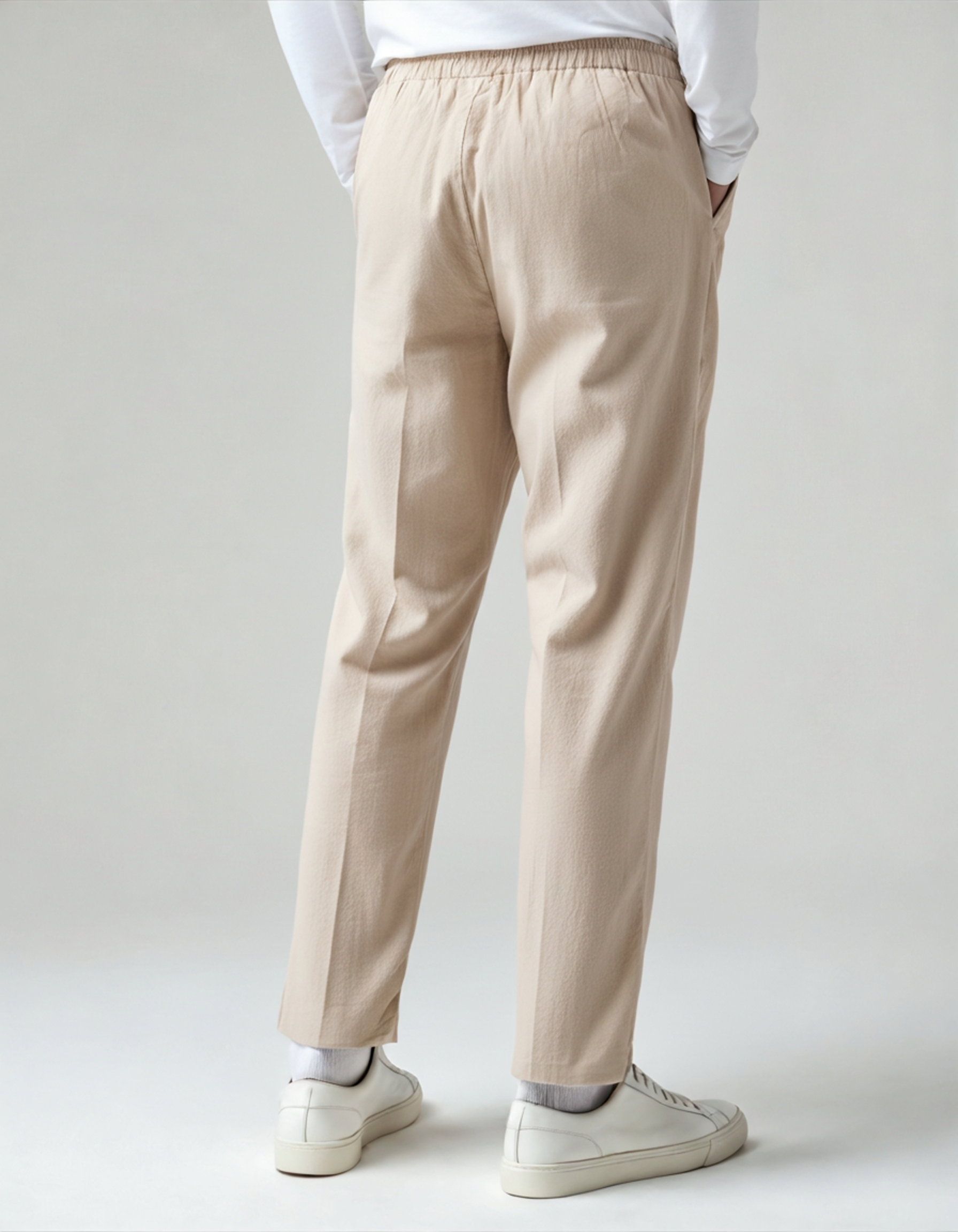 Calça de Linho Masculina Old Money — Elegância Atemporal