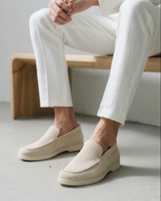 Old Money Suede Loafers — Elegância Sem Esforço