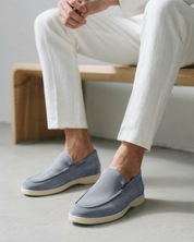 Old Money Suede Loafers — Elegância Sem Esforço