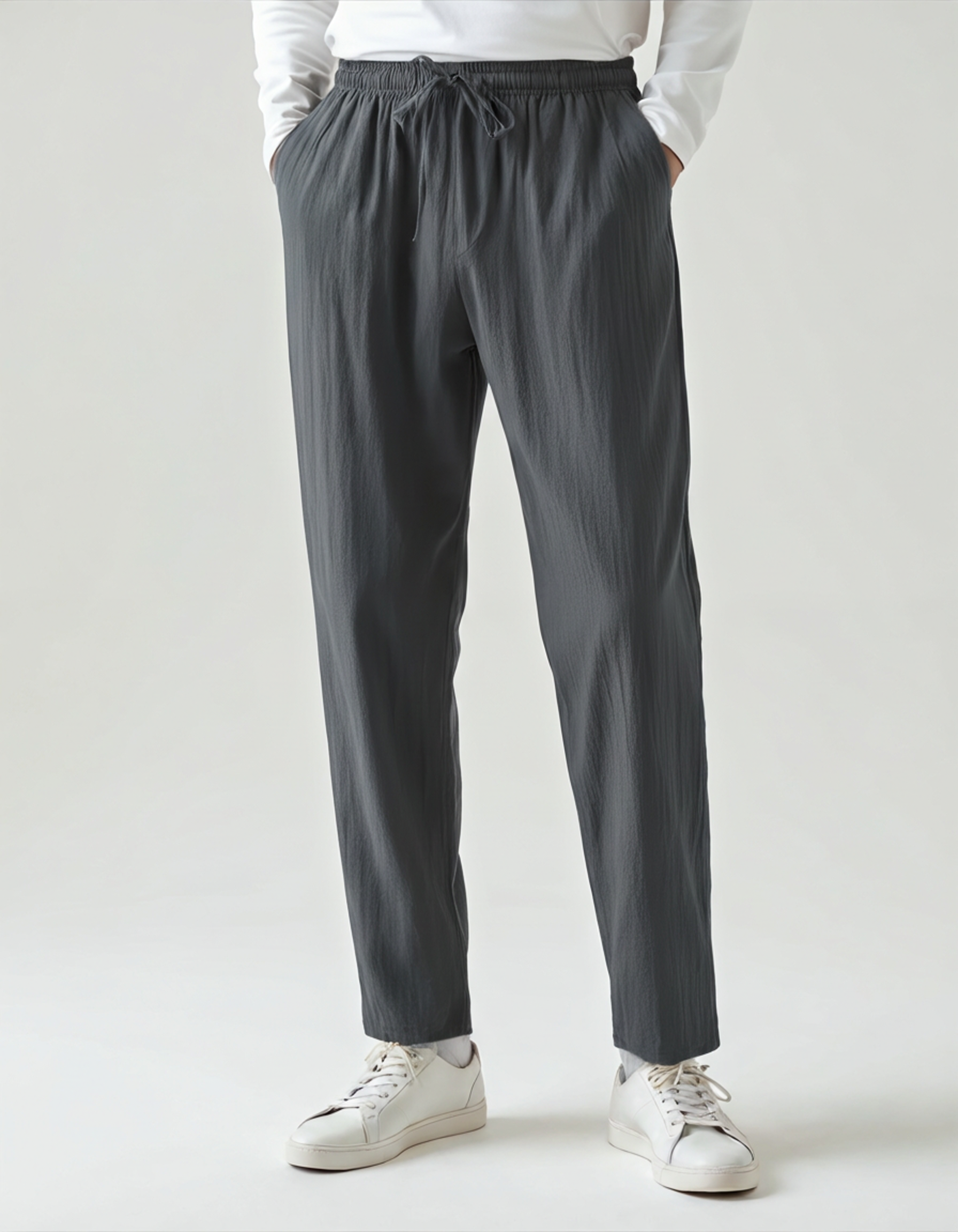 Calça de Linho Masculina Old Money — Elegância Atemporal