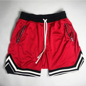 Shorts Esportivo com Cordão e Bolso Zíper