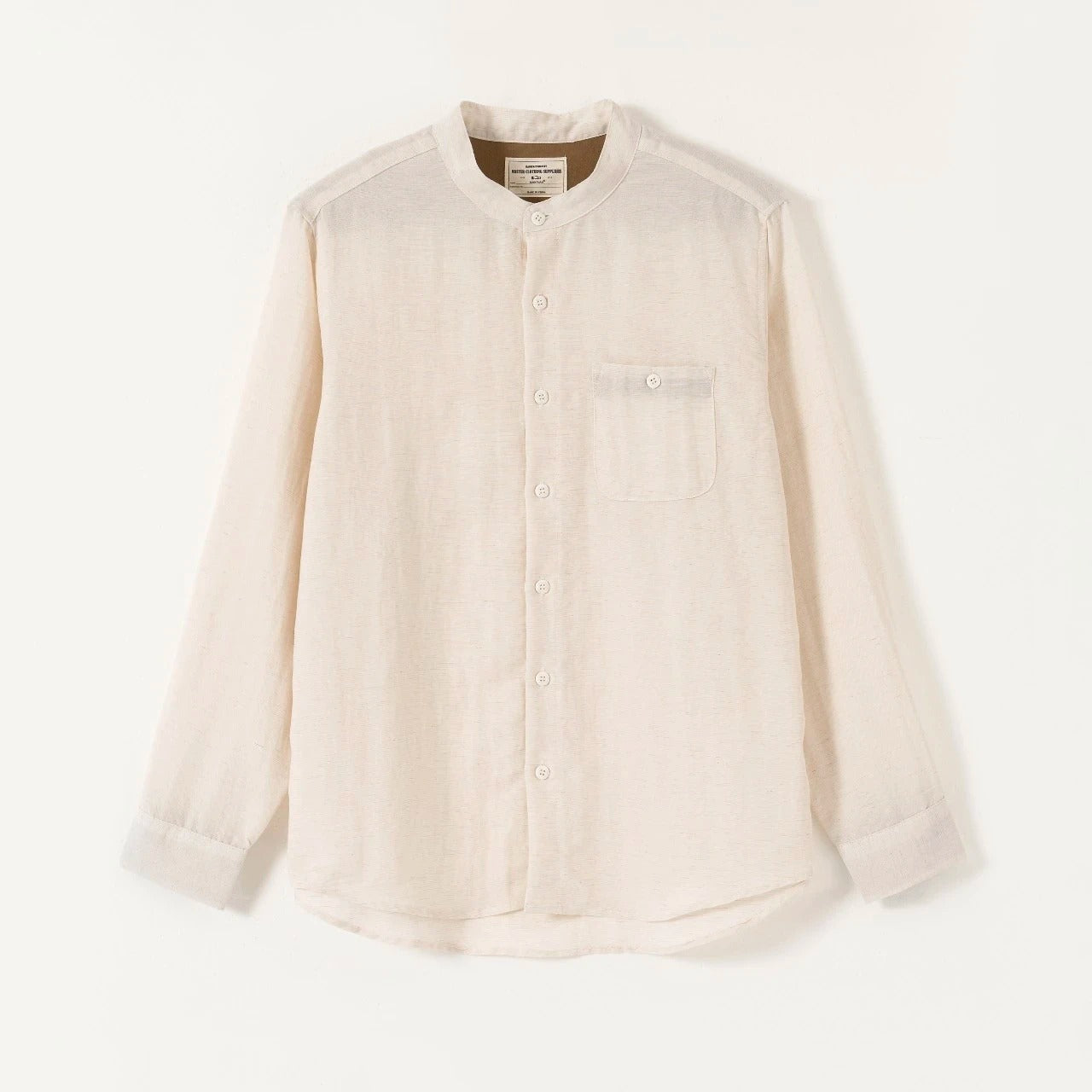 Camisa Gola Mandarim