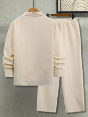 Conjunto Masculino Gola Cubana Texturizada