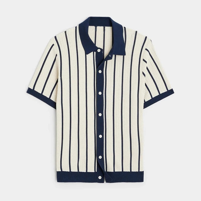 Polo Tricô Listrada Retrô