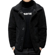 Jaqueta Masculina Acolchoada Inverno com Forro de Lã Dupla Face