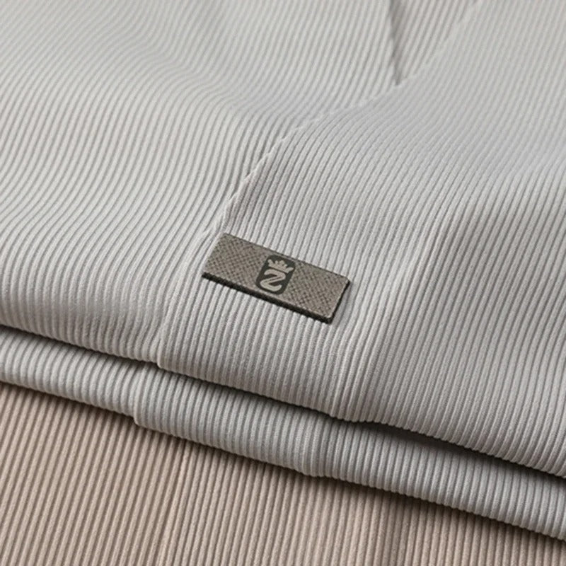 Polo Masculina Casual Cor Sólida