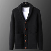 Cardigan Linden Tricô Grosso em Lã