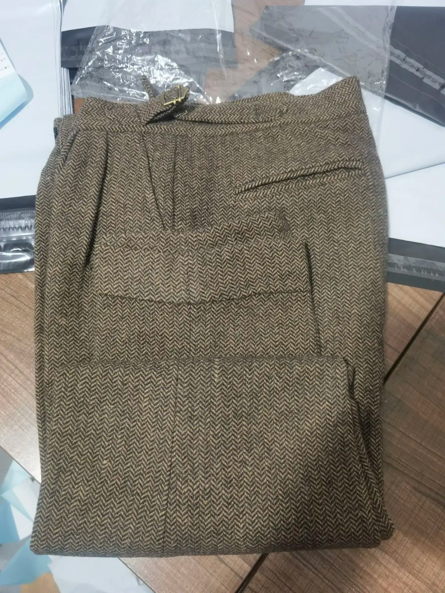 Calças Gurkha Windsor de Lã