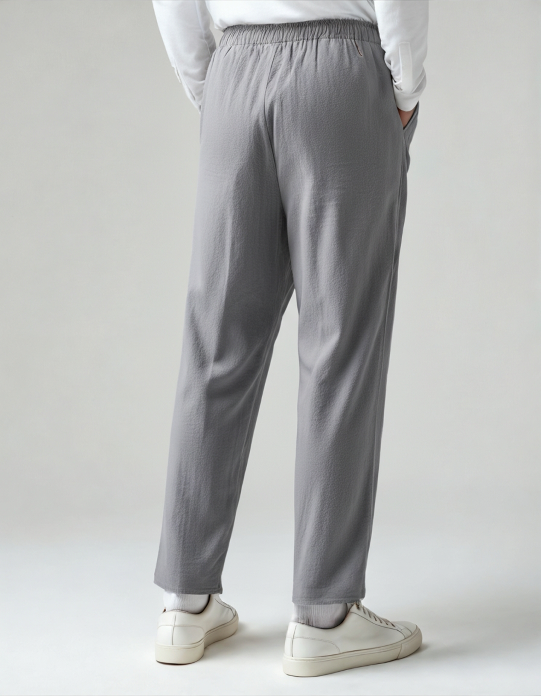 Calça de Linho Masculina Old Money — Elegância Atemporal